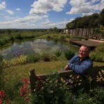 me, the pond and the stables